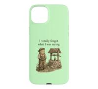 I Totally Forgot What I Was Saying Cottagecore Frog Design Case for iPhone 15 Plus