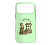 I Totally Forgot What I Was Saying Cottagecore Frog Design Case for iPhone 17 Pro Max
