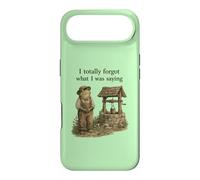 I Totally Forgot What I Was Saying Cottagecore Frog Design Case for iPhone Air