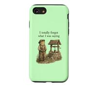 I Totally Forgot What I Was Saying Cottagecore Frog Design Case for iPhone SE (2020) / 7/8