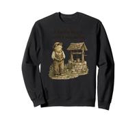 I Totally Forgot What I Was Saying Cottagecore Frog Design Sweatshirt