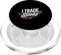 I Trade Stonks Meme Market Investor -- PopSockets PopGrip for MagSafe