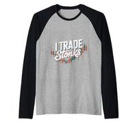 I Trade Stonks Meme Market Investor -- Raglan Baseball Tee