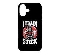 I Train With A Stick Swordsmanship Samurai Fencing Case for iPhone 17
