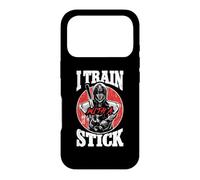 I Train With A Stick Swordsmanship Samurai Fencing Case for iPhone 17 Pro