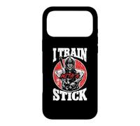I Train With A Stick Swordsmanship Samurai Fencing Case for iPhone 17 Pro Max