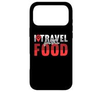 I Travel For The Food | Gourmet Foodie | Food Critic Case for iPhone 17 Pro Max