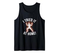 I Tried it at, Home Funny Stuntman Sarcastic Tank Top