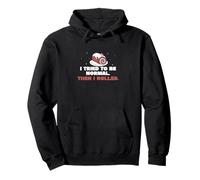 I Tried To Be Normal Then I Rolled Funny Swiss Roll Cake Fan Pullover Hoodie