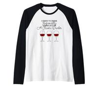 I Tried to Drink Responsibly Turns Out I'm A Chaotic Drinker Raglan Baseball Tee