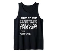 I Tried To Find The Best Fathers Dad Sarcastic Funny Saying Tank Top