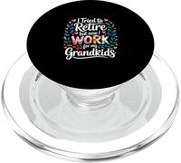 I Tried To Retire But Now I Work For My Grandkids - PopSockets PopGrip for MagSafe