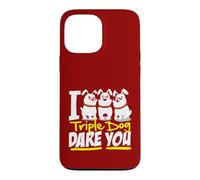 I Triple Dog Dare You Funny Saying Graphic Case for iPhone 13 Pro Max