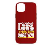 I Triple Dog Dare You Funny Saying Graphic Case for iPhone 14 Plus