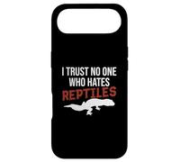 I Trust No One Who Hates Reptiles Funny Leopard Gecko Owner Case for iPhone Air