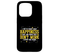 I try to forget what happiness was - Astrophysics Case for iPhone 15 Pro
