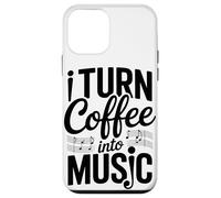 I Turn Coffee Into Music Creative Rhythms Case for iPhone 12 mini