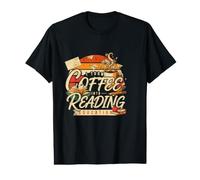 I Turned Coffee Into Reading Education Books Value Graphic T-Shirt