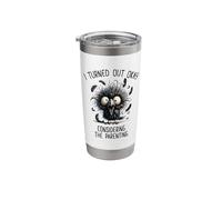 I Turned Out Okay Considering The Parenting Stainless Steel Insulated Tumbler