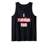 I Turned Red Republican Party Tank Top