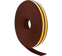 I-Type Draught Excluders Tape for 1mm to 2mm Doors Windows Gaps SoundProof Weather Strip Tape Seals EPDM Rubber Energy Saving Draft Sealing Strip 9mm x 2mm x2.5m