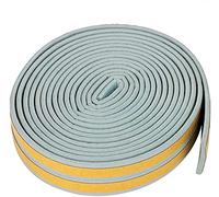 I-Type Draught Excluders Tape for 1mm to 2mm Doors Windows Gaps SoundProof Weather Strip Tape Seals EPDM Rubber Energy Saving Draft Sealing Strip 9mm x 2mm x2.5m