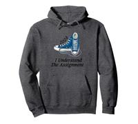 I Understand The Assignment Sneakers and Pearls Kamala 2024 Pullover Hoodie