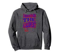 I Understand The Assignment Sneakers and Pearls Kamala 2024 Pullover Hoodie
