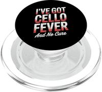 I’ve Got Cello Fever And No Cure Cello Player PopSockets PopGrip for MagSafe
