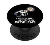 I’ve Got the Key to Your Problems Locksmith PopSockets Adhesive PopGrip