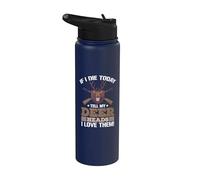 I’ve Heard a Deer Joke I’d Have a Buck - Deer Hunter Stainless Steel Insulated Water Bottle