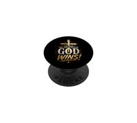 I’ve Read The Final Chapter God Wins! Christian Faith PopSockets Adhesive PopGrip