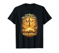 I’ve Read The Final Chapter God Wins Christian Faith Value Graphic T-Shirt