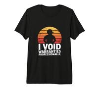 I Void Warranties Professionally Mechanic Humor Premium T-Shirt