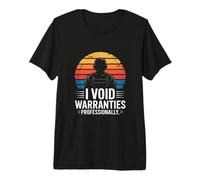 I Void Warranties Professionally Mechanic Humor Premium T-Shirt