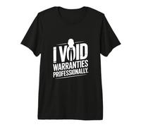 I Void Warranties Professionally Mechanic Humor Premium T-Shirt