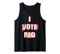 I Vote Red Republican Party Tank Top