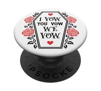 I Vow You Vow We Vow Dark Romance Smutty Book Smut Reader PopSockets Adhesive PopGrip