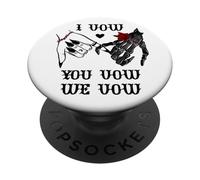 I Vow You Vow We Vow Dark Romance Smutty Book Smut Reading PopSockets Adhesive PopGrip