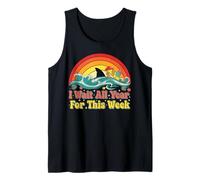 I Wait All Year for This Week Ocean Adventure Shark Summer Tank Top