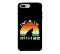 I Wait All Year For This Week - Shark Lover Marine Biology Case for iPhone 7 Plus/8 Plus
