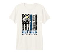 I Walked The Walk Retired Police Officer Premium T-Shirt