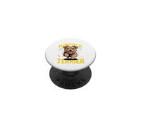 I wanna be a Norfolk Terrier Cartoon Pet Dog Breed PopSockets Adhesive PopGrip