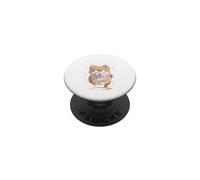 I Wanna Be a Pomeranian Cute Pet Owner Pom Lap Small Toy Dog PopSockets Adhesive PopGrip