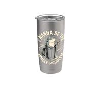 I Wanna Be The Whole Problem Trash Frog Stainless Steel Insulated Tumbler