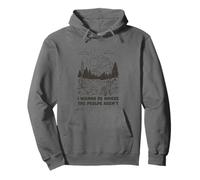 I Wanna Be Where The People Arent Peace Calm Introvert Pullover Hoodie