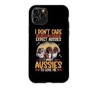 I Want Aussies To Love Me Australian Shepherd Aussie Dog Case for iPhone 11 Pro