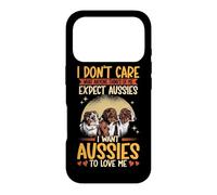 I Want Aussies To Love Me Australian Shepherd Aussie Dog Case for iPhone 17 Pro