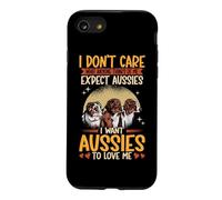 I Want Aussies To Love Me Australian Shepherd Aussie Dog Case for iPhone SE (2020) / 7/8