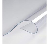 I Want Fabric 0.5mm Thick Water UV Resistant Fire Retardant Clear Flexible Plastic Sheeting Protective Screening Window Shields Material - Sold by The metre